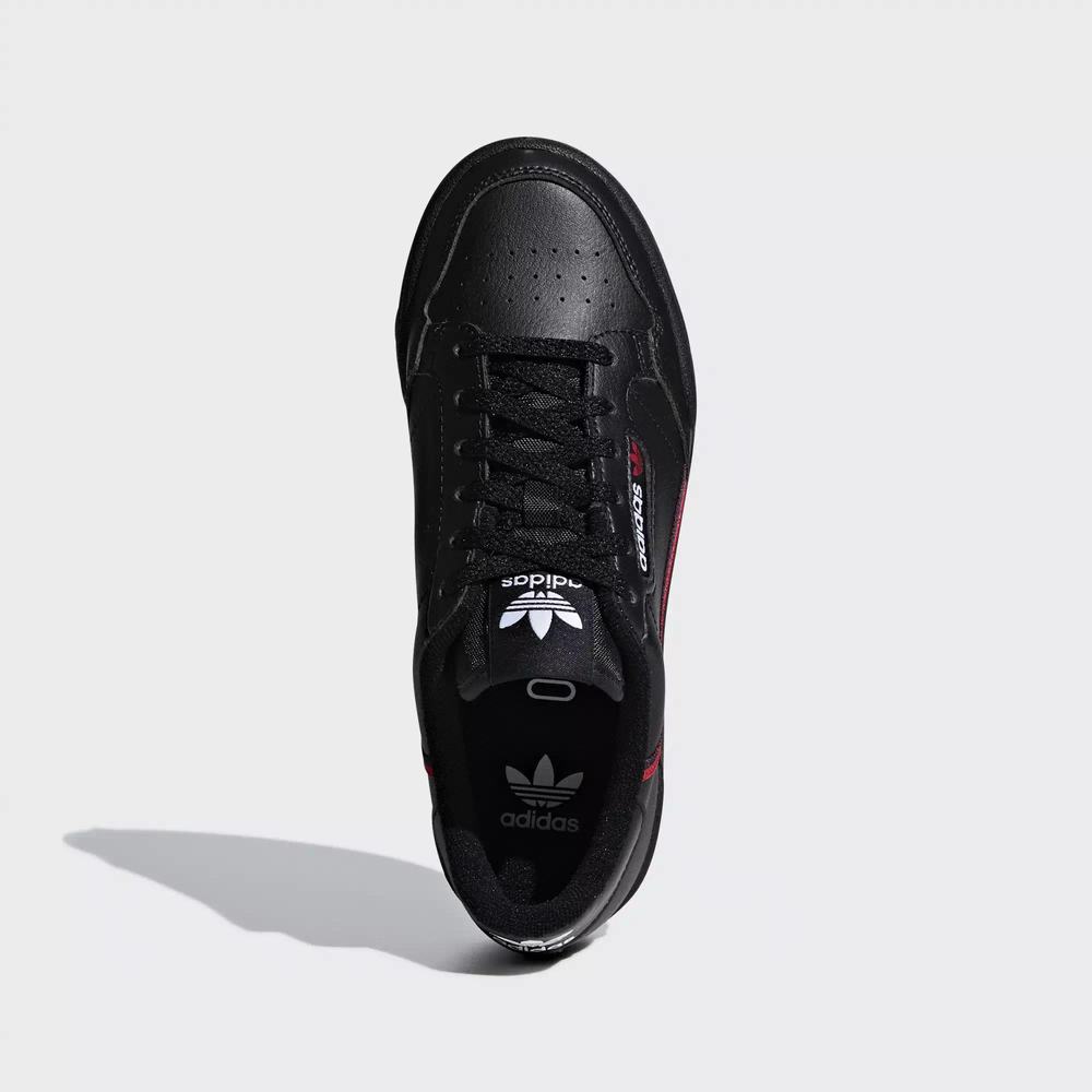 Adidas Continental 80 Tenis Negros Para Niño (MX-59449)